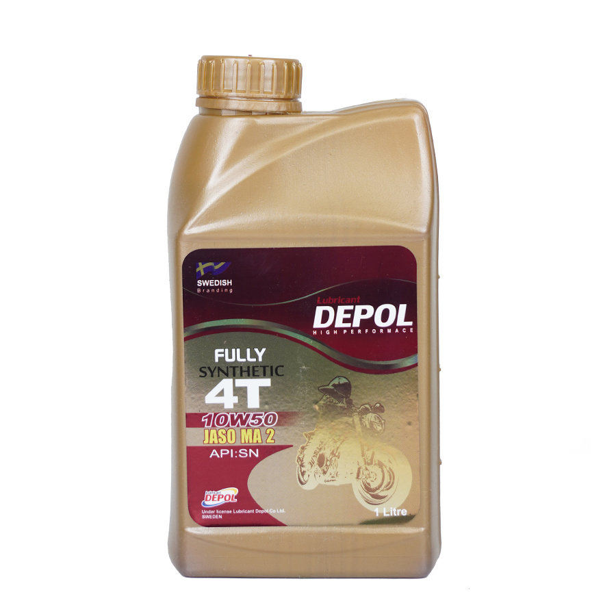 روغن موتورسیکلت دپول مدل 10W-50-SN-MA2 حجم ۱ لیتر روغن موتورسیکلت دپول مدل 10W-50-SN-MA2 حجم ۱ لیتر