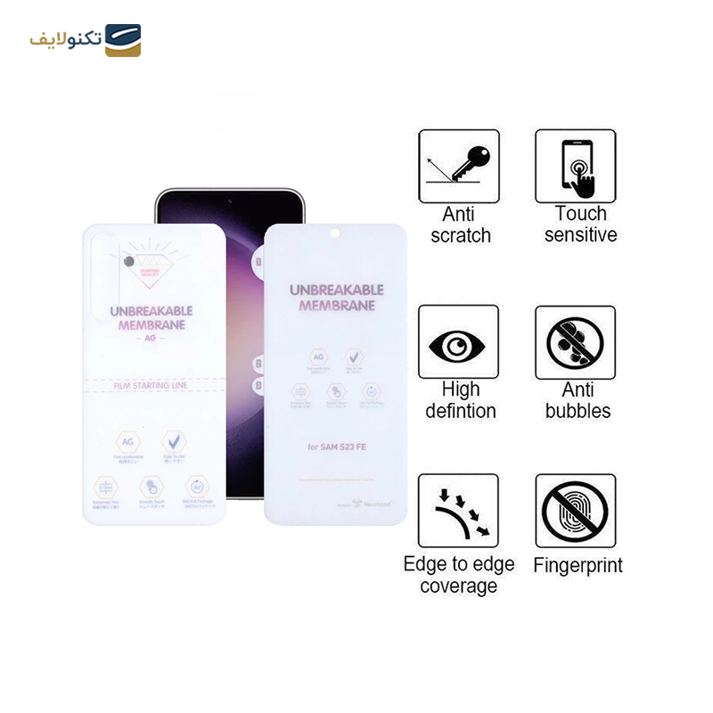 gallery-گلس گوشی سامسونگ Galaxy A54 اپیکوی مدل Hydrogel-Matte copy.png