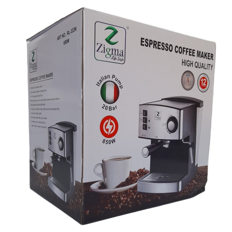 اسپرسو ساز 1.6 لیتری زیگما مدل RL-333 اسپرسو ساز 1.6 لیتری زیگما مدل RL-333