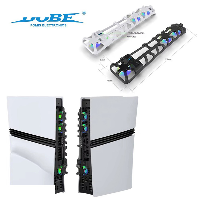فن خنک کننده پلی استیشن 5 پرو دابی مدل TP5-35153S RGB فن خنک کننده پلی استیشن 5 پرو دابی مدل TP5-35153S RGB