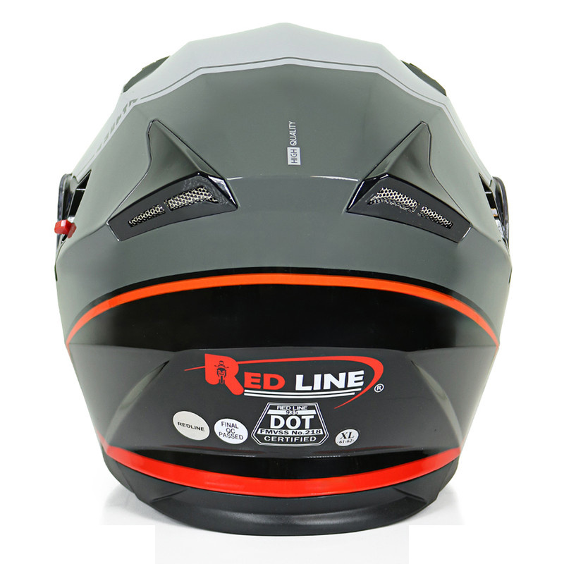 کلاه کاسکت فک متحرک ردلاین مدل 935+art gry