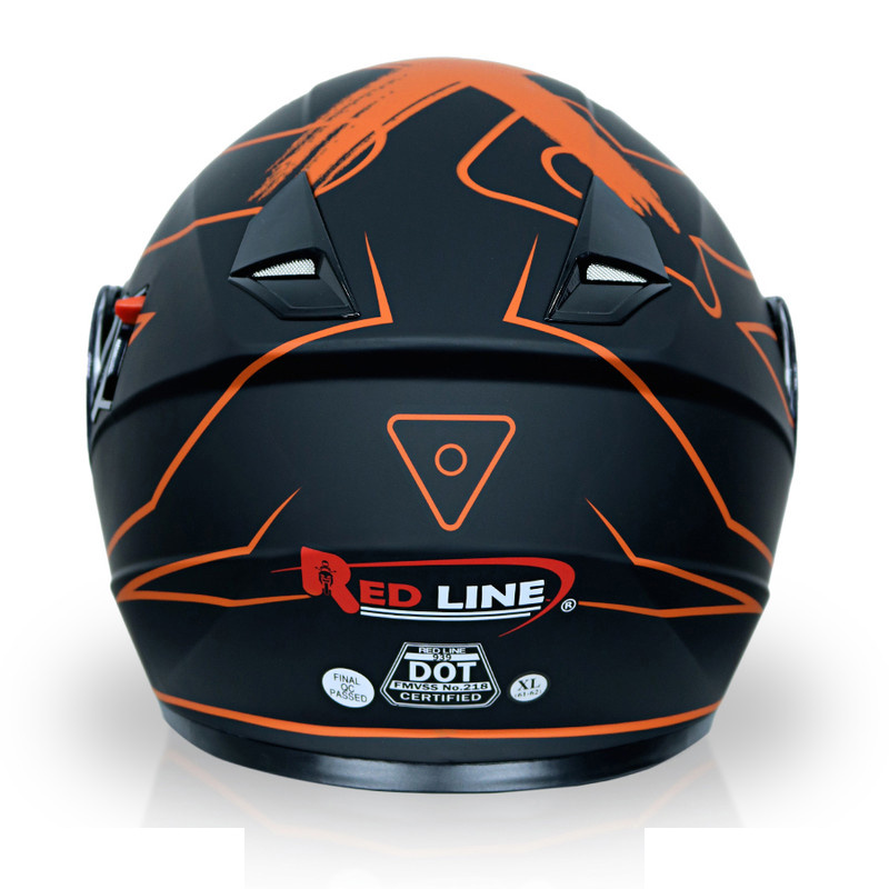 کلاه کاسکت فک متحرک ردلاین مدل 939 x orng lose