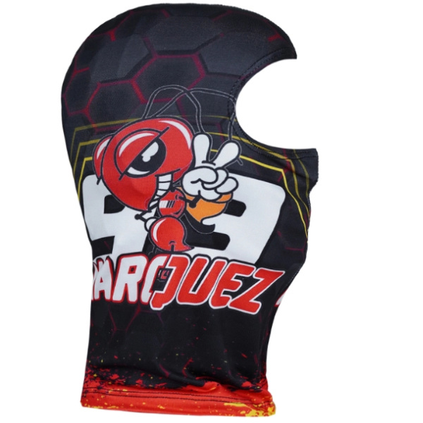 فیس موتور سواری مدل MARQUEZ رنگ مشکی قرمز