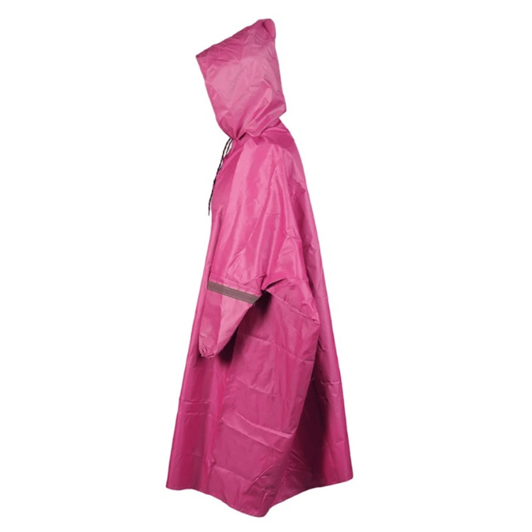 پانچو موتورسواری طرح نورث فیس کد 210 رنگ صورتی