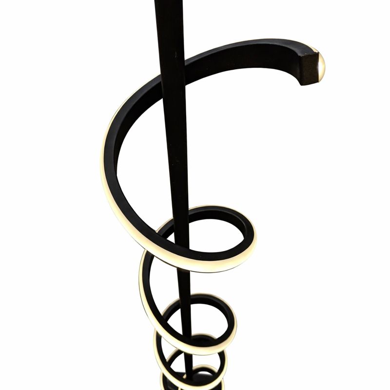 آباژور ایستاده طرح پیچک کد 00741 آباژور ایستاده طرح پیچک کد 00741