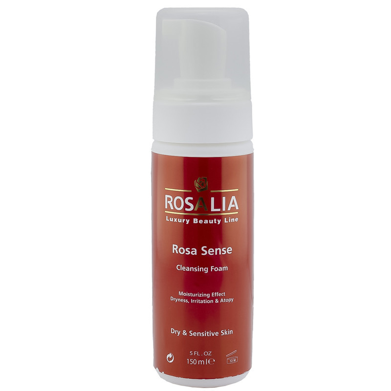 فوم پاک کننده صورت رزالیا مدل Rosa Scence حجم 150 میلی لیتر فوم پاک کننده صورت رزالیا مدل Rosa Scence حجم 150 میلی لیتر