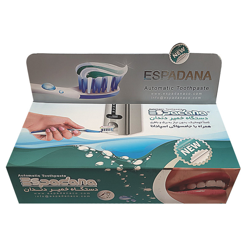 دستگاه خمیر دندان اسپادانا کد5 به همراه جامسواکی دستگاه خمیر دندان اسپادانا کد5 به همراه جامسواکی