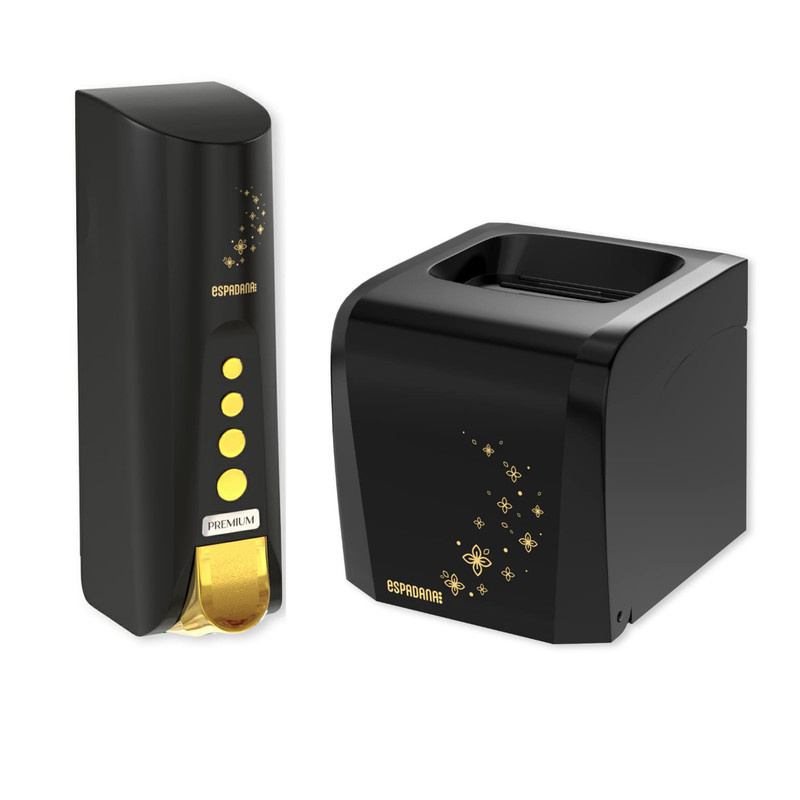 پایه رول دستمال کاغذی بنتی مدل دکورال به همراه جا مایع پایه رول دستمال کاغذی بنتی مدل دکورال به همراه جا مایع