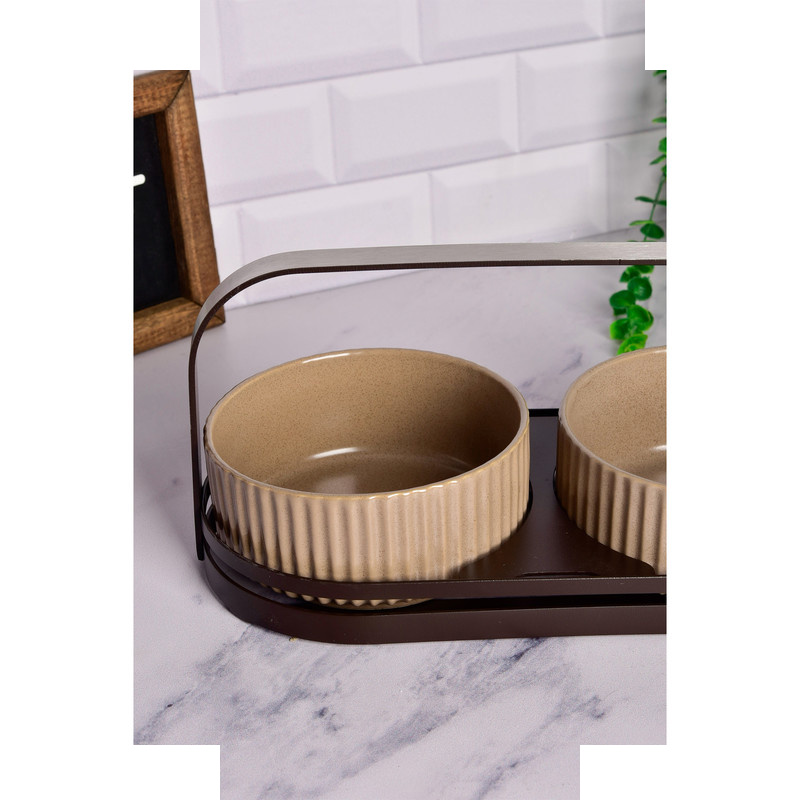 آجیل خوری بی وی کی طرح مجستیک کد 452402 مجموعه 2 عددی