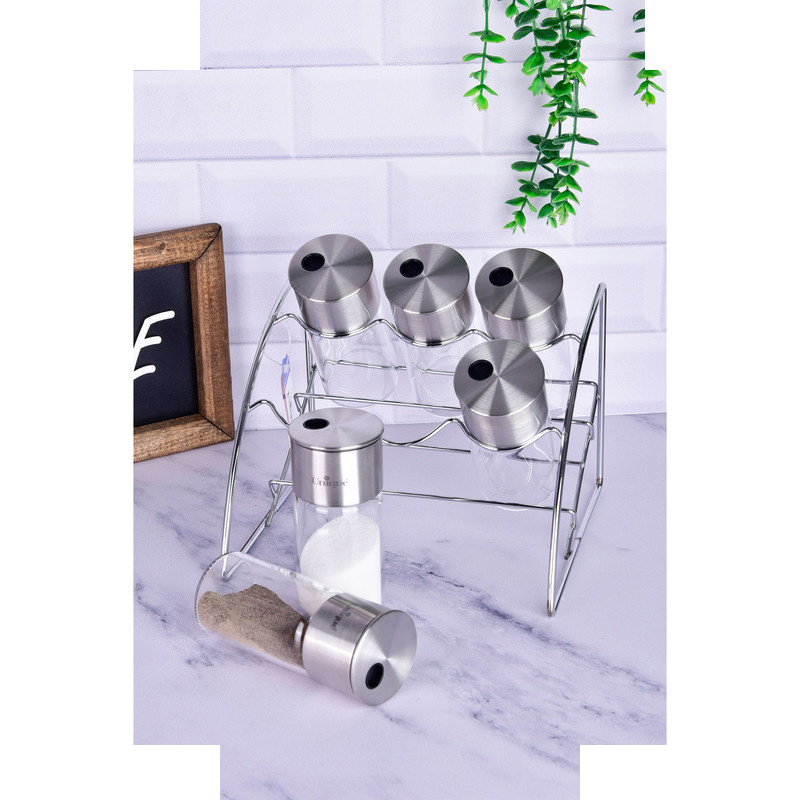 ست جا ادویه 6 پارچه یونیک کد 1630