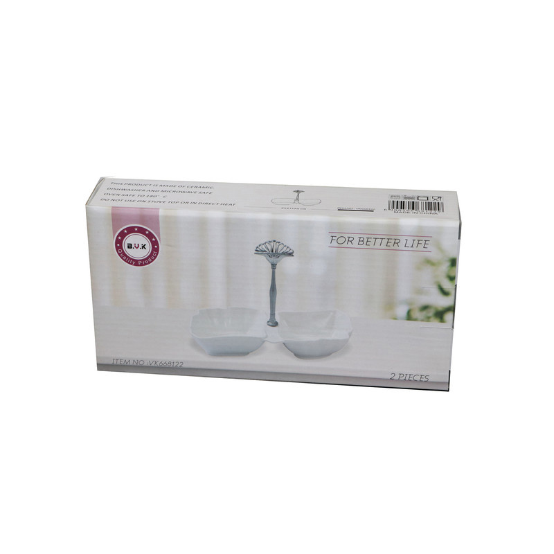 اردوخوری بی.وی.کی مدل 2 خانه طرح Butterfly کد 668122