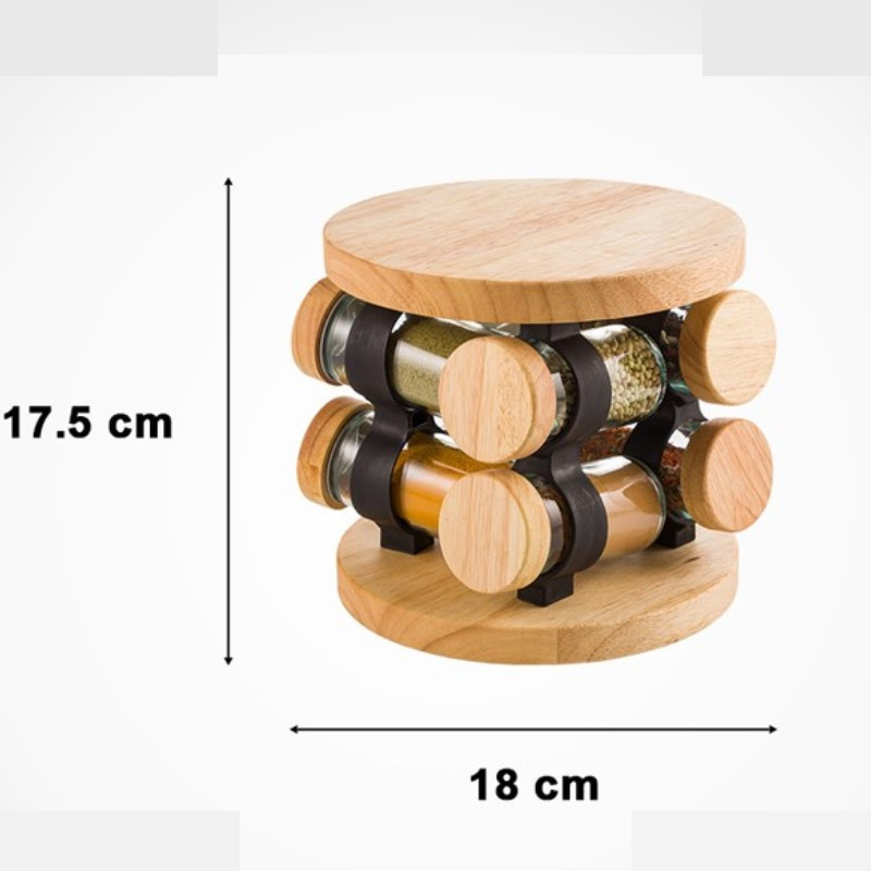 ست جا ادویه 8 پارچه لیمون مدل TP556