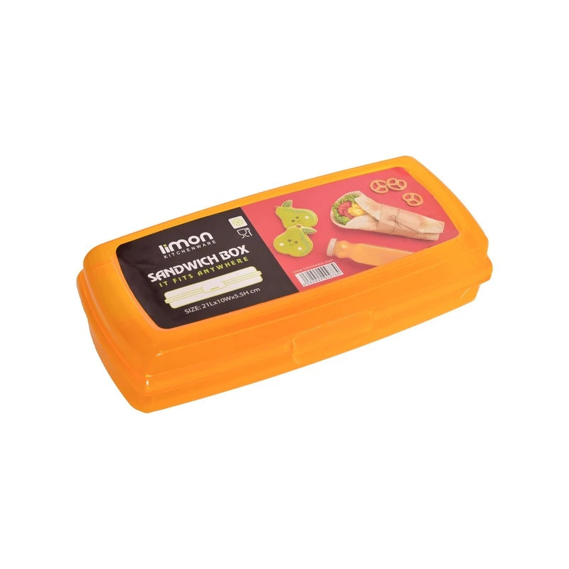 ظرف نگهدارنده لیمون مدل باکس لقمه