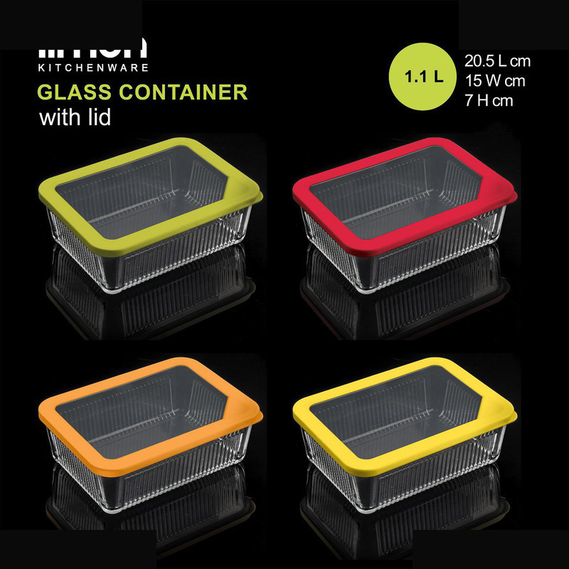 ظرف نگهدارنده لیمون مدل شیاردار