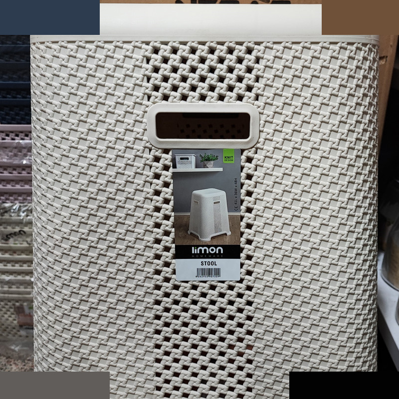 چهارپایه حمام لیمون طرح بافت کد 2143 چهارپایه حمام لیمون طرح بافت کد 2143