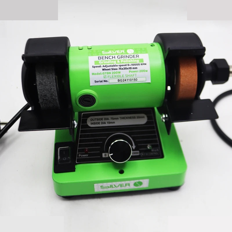 سنگ رومیزی 75میلی متری 200 وات سیلورSMT--GTBN200W سنگ رومیزی 75میلی متری 200 وات سیلورSMT--GTBN200W