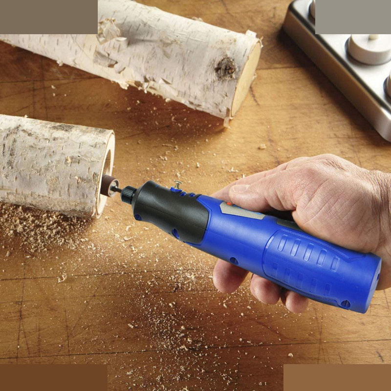 فرز مینیاتوری شارژی وی تولز مدل VT1212 مجموعه 43 عددی فرز مینیاتوری شارژی وی تولز مدل VT1212 مجموعه 43 عددی