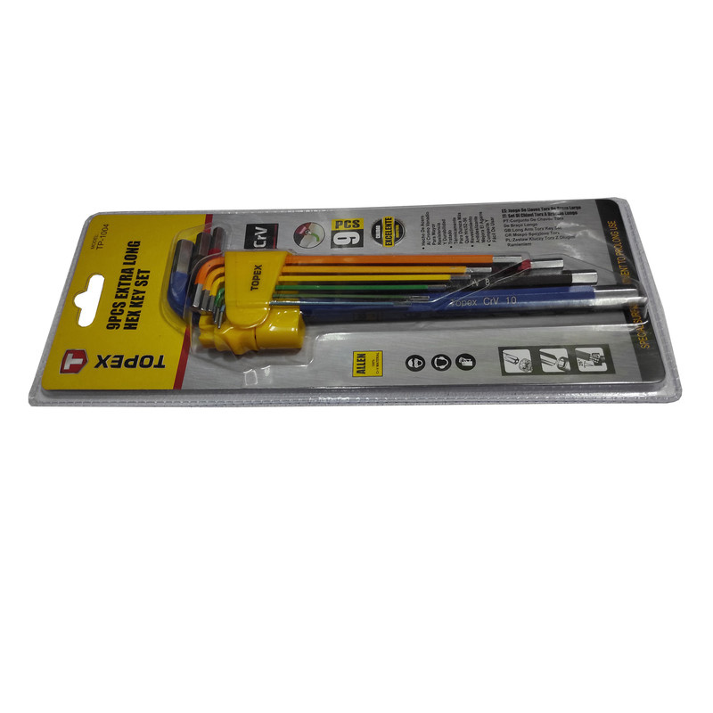 آچار آلن تاپکس مدل SMT-TOPEX-TP1004 مجموعه 9 عددی