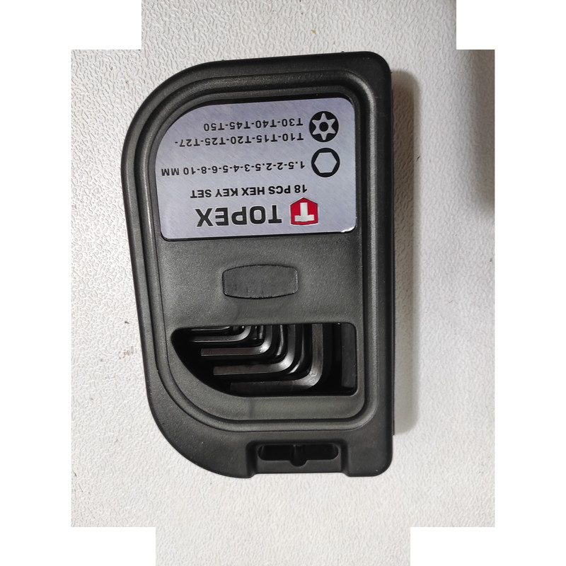 آچار آلن و ستاره ای تاپکس مدل فشار قوی کد SMT-TP100918PCS مجموعه 18 عددی آچار آلن و ستاره ای تاپکس مدل فشار قوی کد SMT-TP100918PCS مجموعه 18 عددی