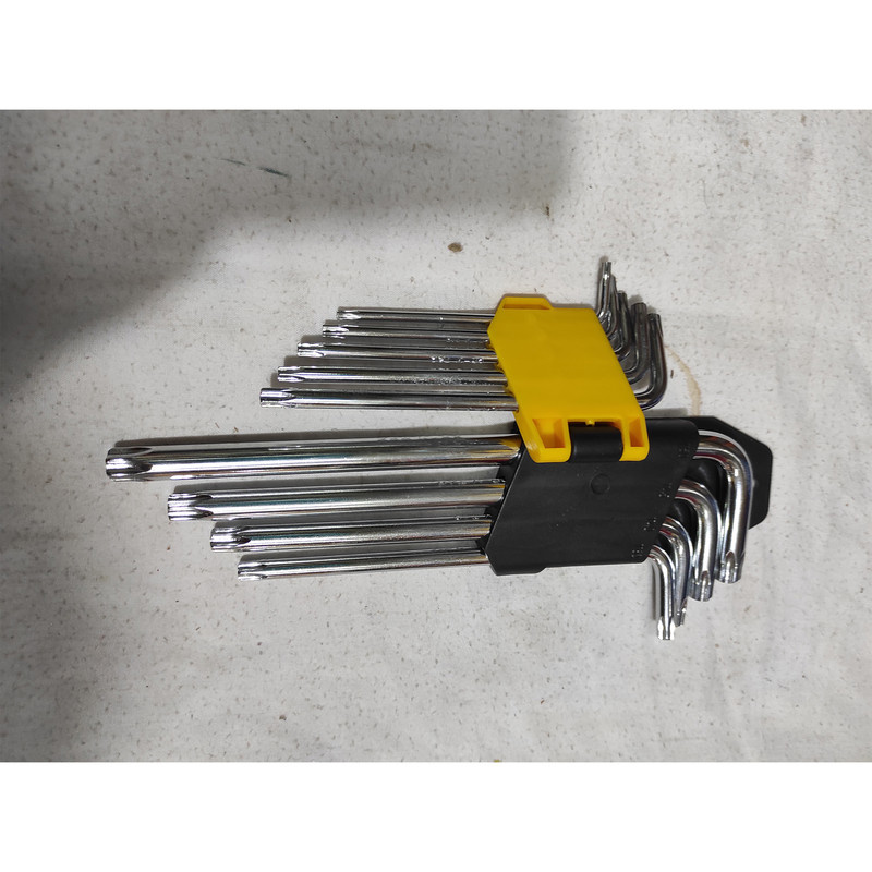 آچارآلن ستاره ای رینو مدل LONG ARMTORX KEY SET-SMT-RIHNO-4125 مجموعه 9 عددی آچارآلن ستاره ای رینو مدل LONG ARMTORX KEY SET-SMT-RIHNO-4125 مجموعه 9 عددی
