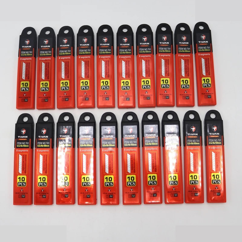 تیغ کاتر تیوان مدل SMT-TONE-200PCSlمجموعه 200 عددی تیغ کاتر تیوان مدل SMT-TONE-200PCSlمجموعه 200 عددی