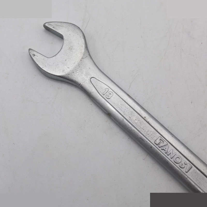 آچار یکسر تخت و یکسر رینگی تانوس مدل SMT-TANOS-14MM-RING TAKHT سایز 13 میلی متر