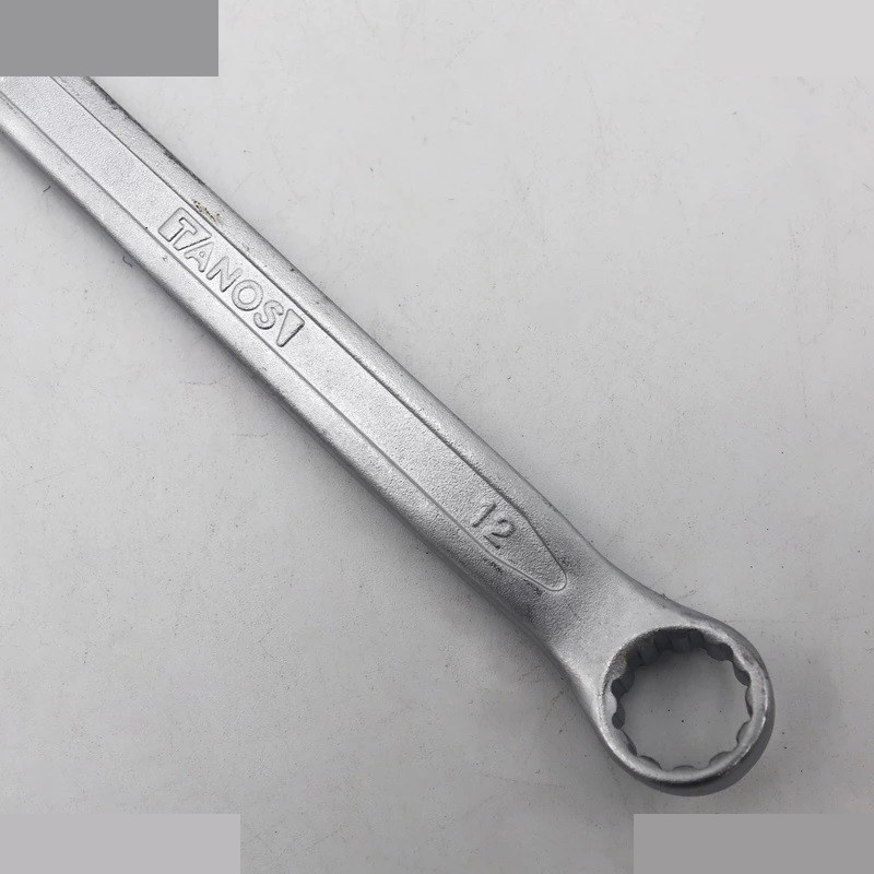 آچار یکسر تخت و یکسر رینگی تانوس مدل SMT-TANOS-12MM-TAKHT-RING سایز 12 میلی متر آچار یکسر تخت و یکسر رینگی تانوس مدل SMT-TANOS-12MM-TAKHT-RING سایز 12 میلی متر