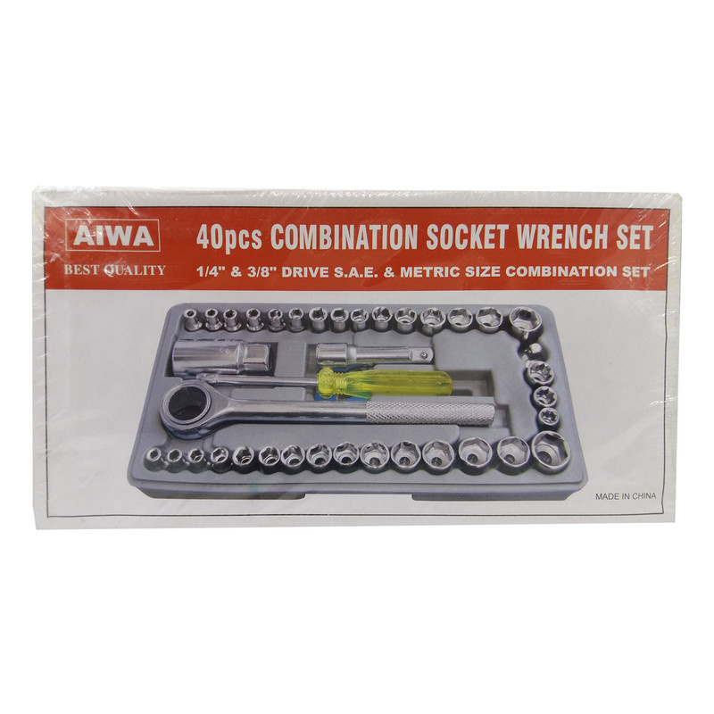 مجموعه 40 عددی آچار بکس ایوا مدل BQ40