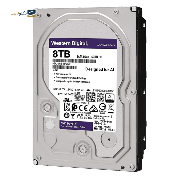 gallery- هارددیسک اینترنال وسترن دیجیتال مدل Purple WD84PURZ ظرفیت 8 ترابایت-gallery-2-TLP-6038_38496550-4461-4a9b-9693-187ccdfe7c47.png