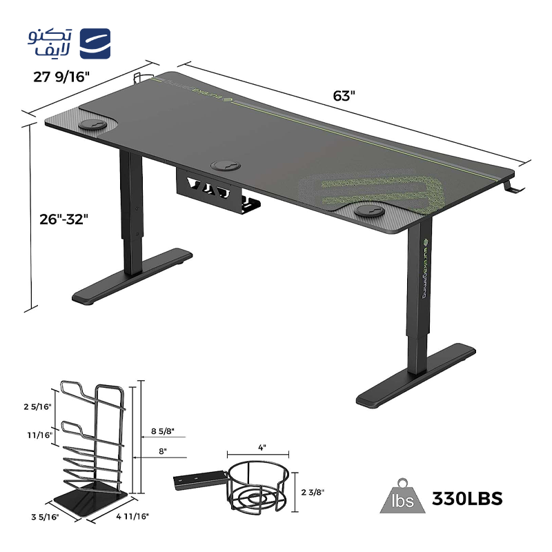 gallery-میز گیمینگ یوریکا مدل L60 R copy.png