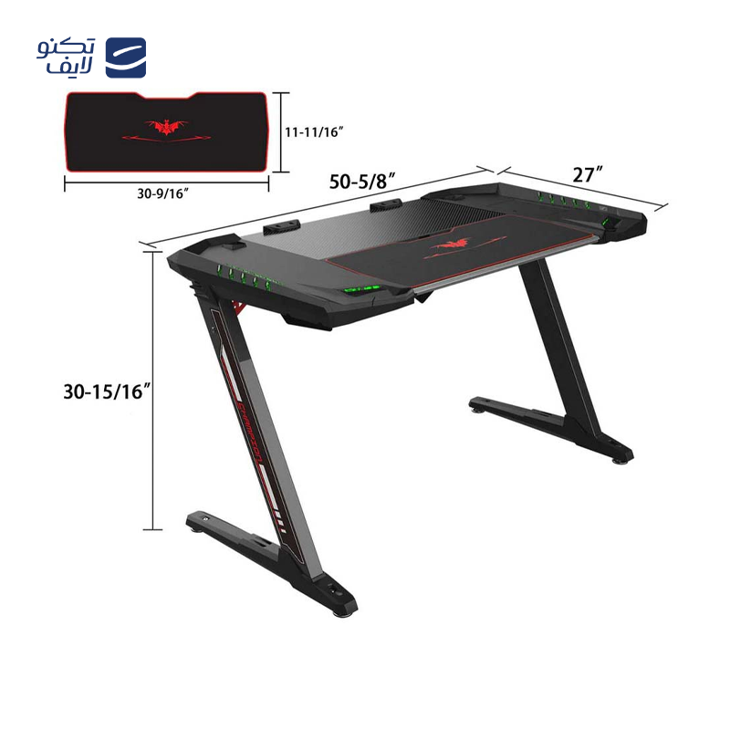 gallery-میز گیمینگ یوریکا مدل ERK-IM6301 copy.png