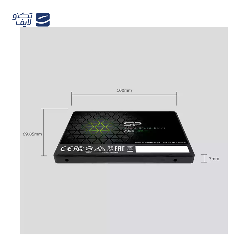 اس اس دی اینترنال SATA3.0 سیلیکون پاور مدل Ace A56 ظرفیت 256 گیگابایت اس اس دی اینترنال SATA3.0 سیلیکون پاور مدل Ace A56 ظرفیت 256 گیگابایت