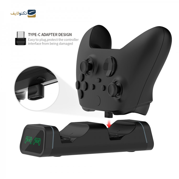 gallery- پایه شارژر دابی مناسب برای دسته Xbox سری X/XS/One-X -gallery-2-TLP-7894_caa22820-5d35-4d07-92c0-c2e221c3a570.png