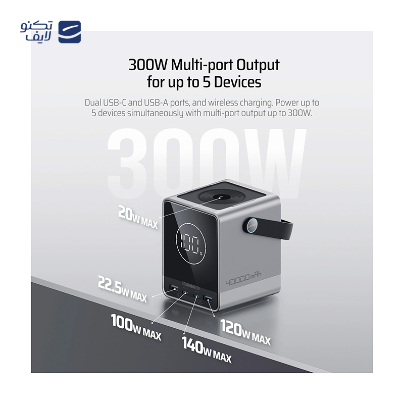 gallery-پاوربانک کاکتک مدل P23 ظرفیت 25000 میلی‌ آمپر ساعت copy.png