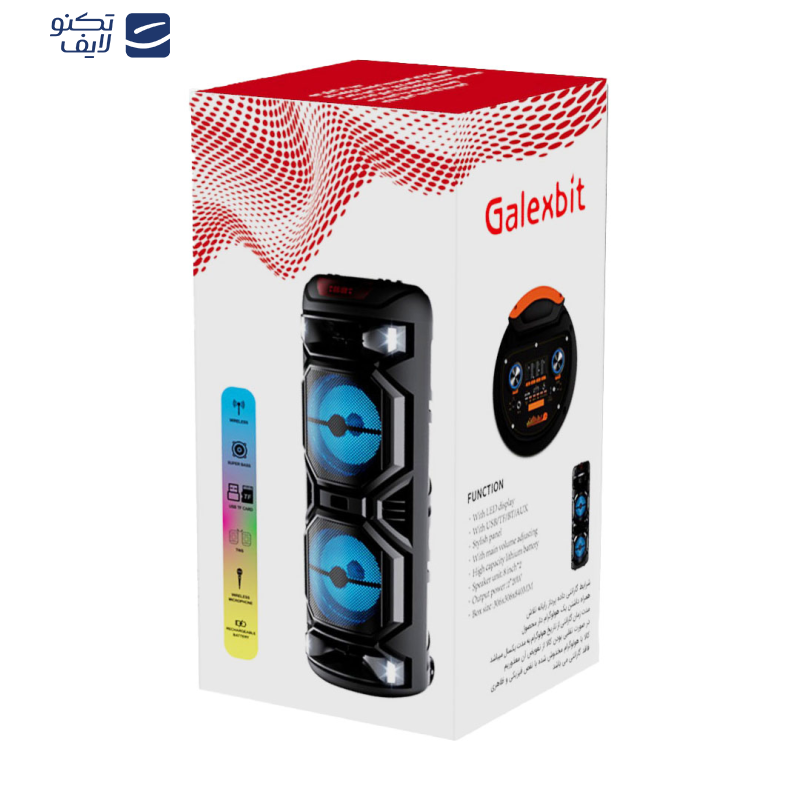 اسپیکر قابل حمل گلکسبیت مدل GS-D40