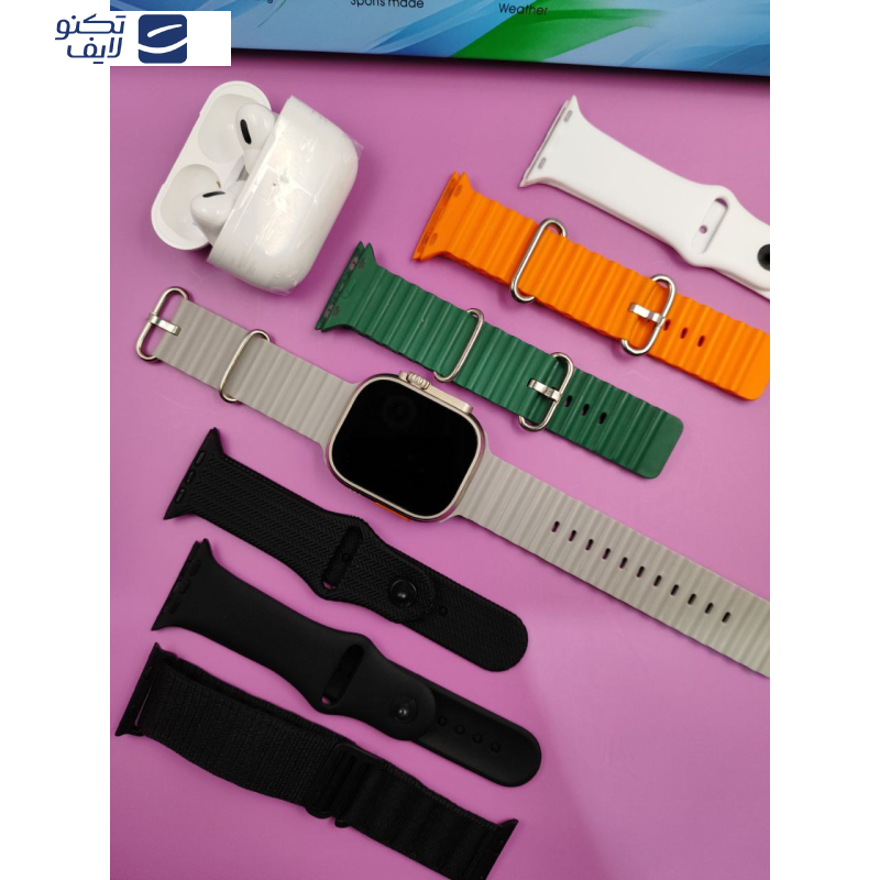 ساعت هوشمند مدل MK32 Ultra به همراه هدفون بلوتوثی