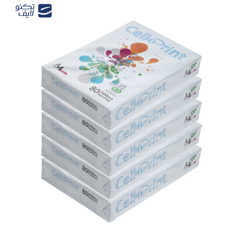 کاغذ A4 سل پرینت کد 01 بسته 5 عددی
