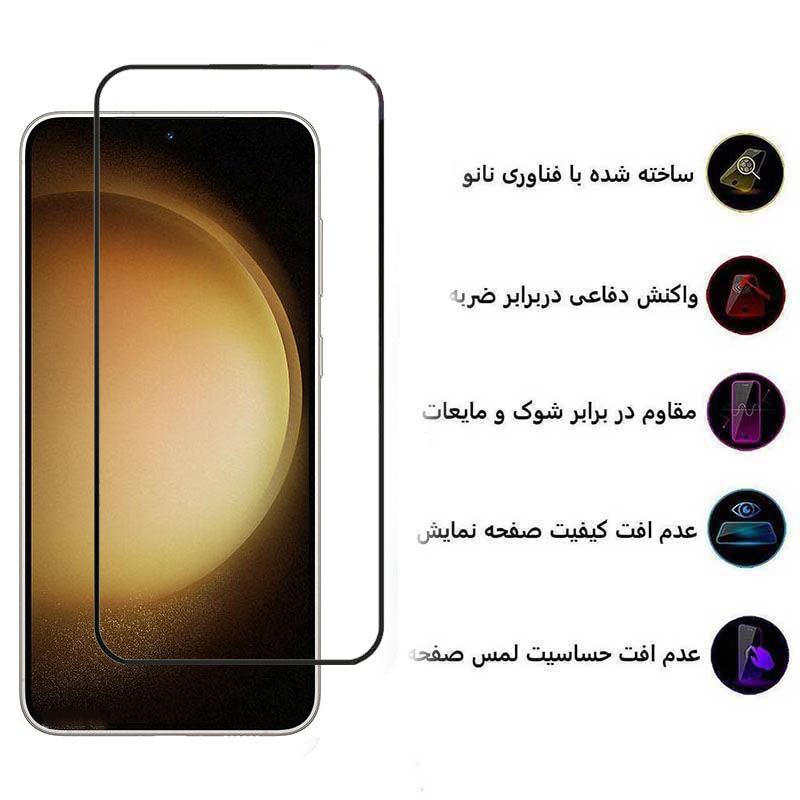 محافظ صفحه نمایش اپیکوی مدل Anti-Static مناسب برای گوشی موبایل سامسونگ Galaxy S23 Plus