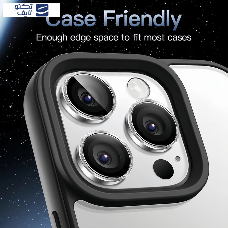 محافظ لنز دوربین گرین لاین مدل Hd Plus Camera Lens مناسب برای گوشی موبایل اپل iPhone 16 Pro Max / 16 Pro