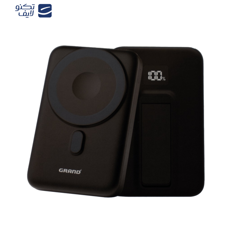 پاوربانک گرنداسکای مدل GPW-100 ظرفیت 10000 میلی آمپر ساعت