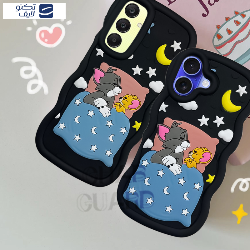 کاور قاب گارد طرح تام و جری مدل GT20 مناسب برای گوشی موبایل شیائومی Redmi Note 9S / Redmi Note 9 Pro / Redmi Note 9 Pro Max