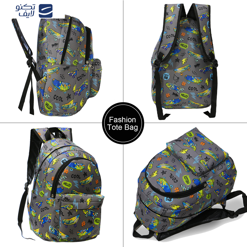 کوله پشتی پسرانه توریث مدل DD-150003