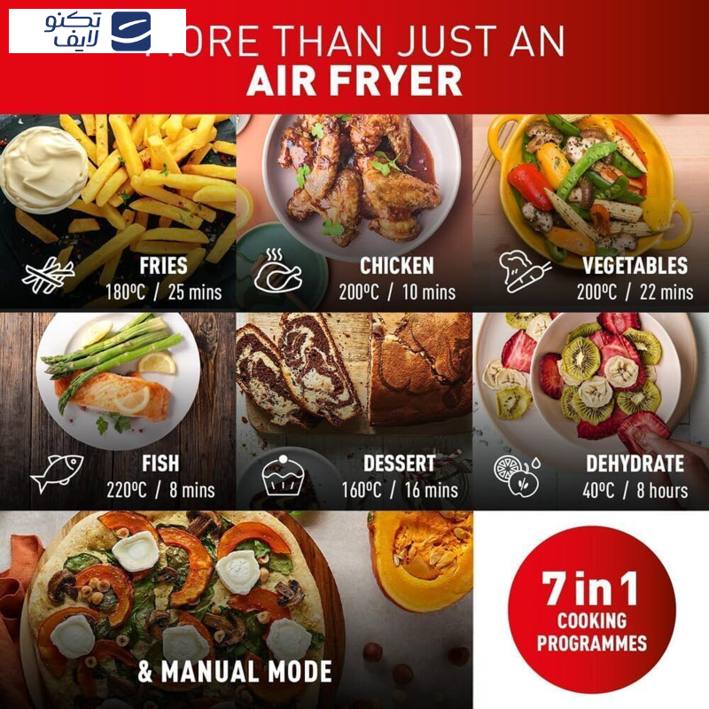 سرخ کن بدون روغن تفال مدل EY901N40