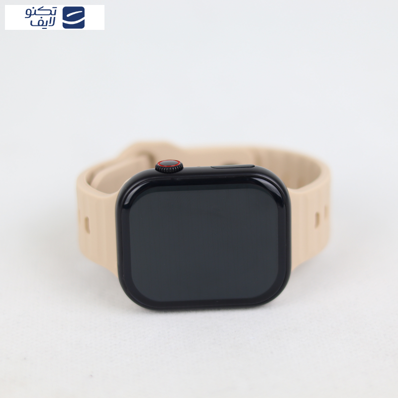 ساعت هوشمند دبلیو اِس مدل WS-X10 دارای قابلیت های صفحه نمایش رنگی، صفحه نمایش لمسی، کنترل سطح اکسیژن خون بند سیلیکون