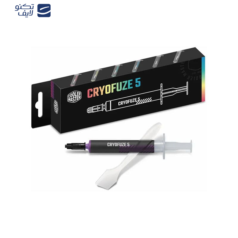 خمیر سیلیکون کولر مستر مدل CryoFuze 5 BK