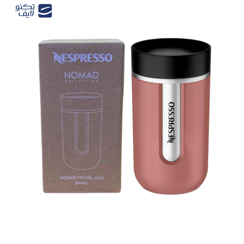 ماگ سفری نسپرسو مدل نوماد Terracotta گنجایش 0.3 لیتر
