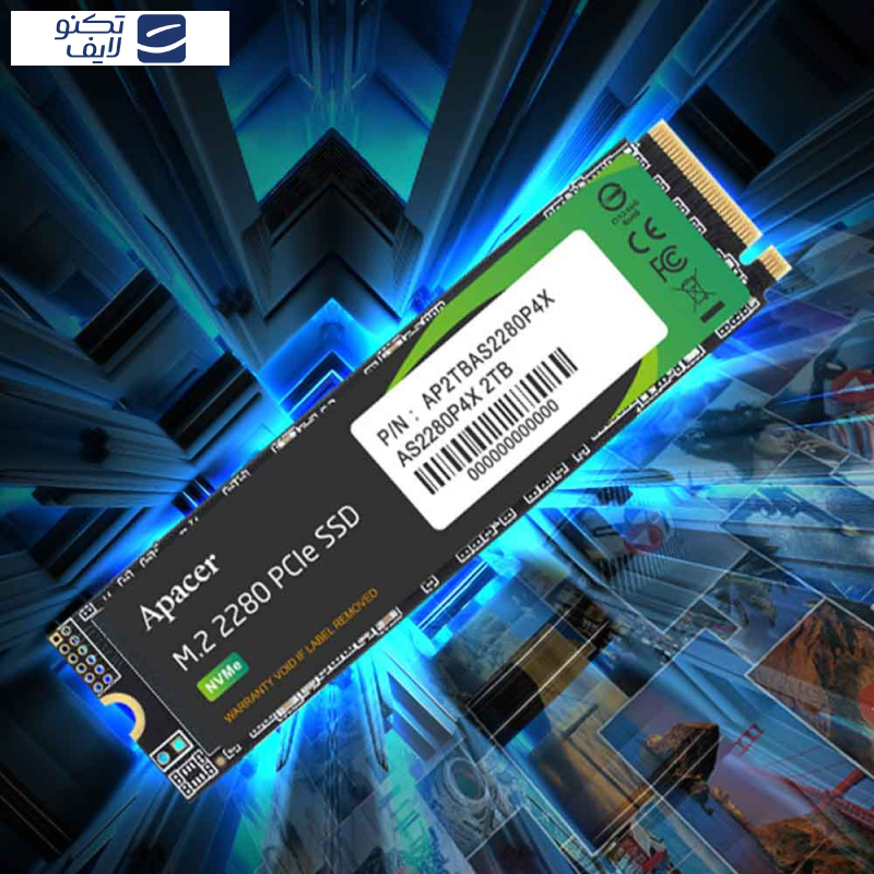 اس اس دی اینترنال اپیسر مدل M.2 AS2280P4X ظرفیت 256 گیگابایت