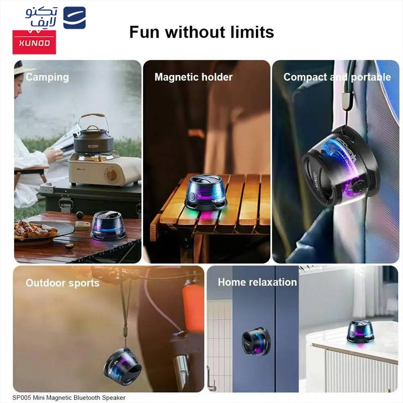 اسپیکر بلوتوثی قابل حمل ژاند مدل SP005