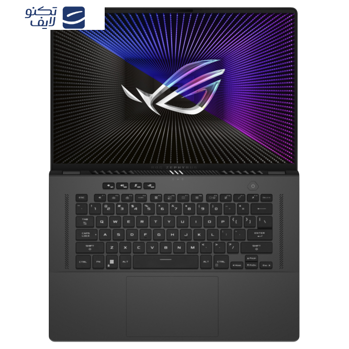 لپ تاپ 16.1 اینچی ایسوس مدل ROG Zephyrus G16 GU603VI-G16.I74070-i7 13620H-16GB DDR4-512GB SSD-RTX4070-FHD-W