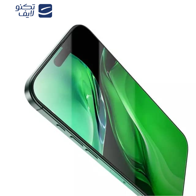  محافظ صفحه نمایش گرین لاین مدل 3D Silicone Plus مناسب برای گوشی موبایل اپل iPhone 16 Pro 